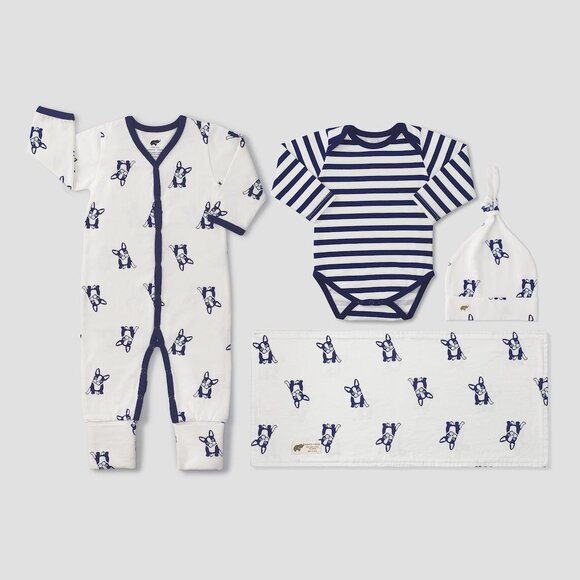 Monica + Andy Baby Clothing Lot • 30pc Organic Cotton • NEWBORN • NWT - Picture 1 of 7